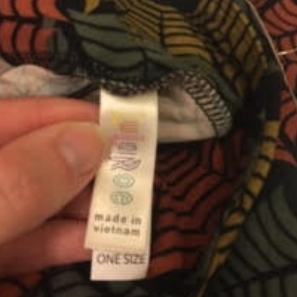 EUC-LulaRoe OS Web Style Leggings-♥ - Picture 2 of 4